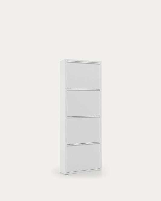Scarpiera Ode 50 x 136 cm 4 ante bianco
