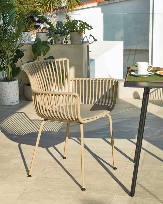 Sedia da esterno Surpika beige