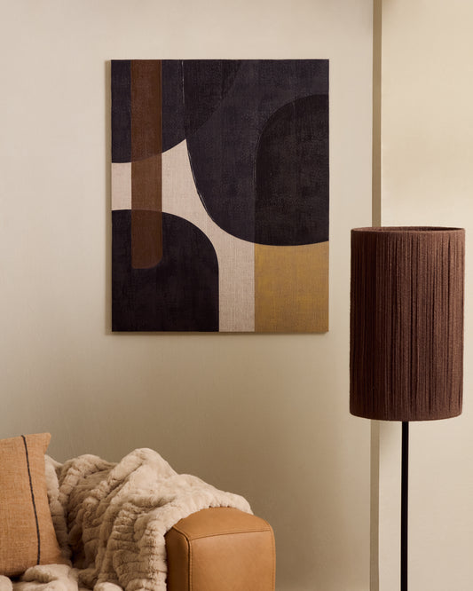 Quadro Tonol marrone 100 x 80 cm