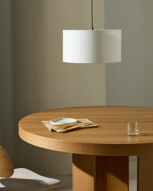Paralume per lampada da soffitto Dulan in cotone Ø 45 cm