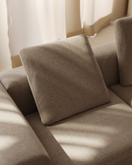 Cuscino Blok beige 60 x 60 cm