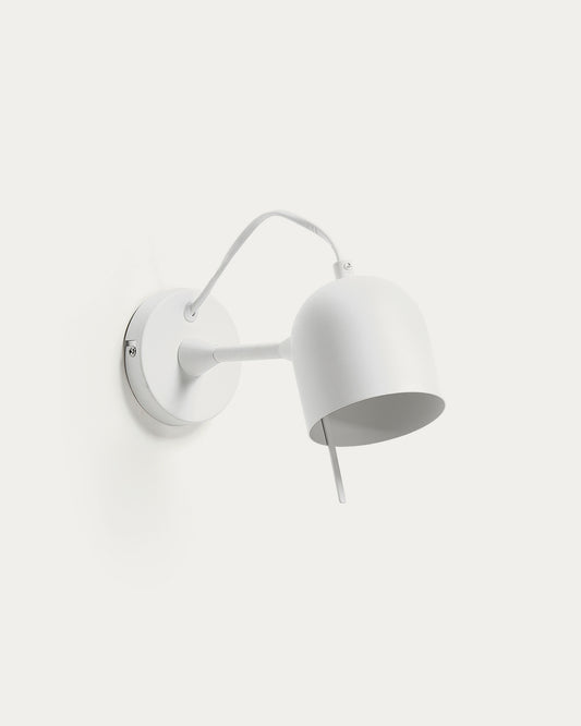 Lampada da parete Lucilla bianco