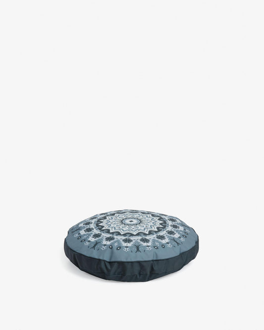 Pouf Ashleen Ø 60 cm grigio