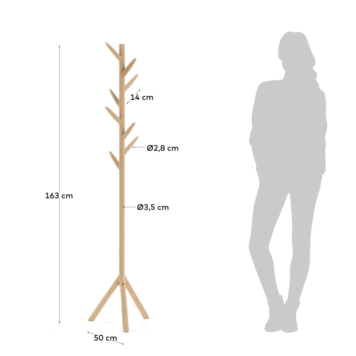 Attaccapanni Natane 163 cm