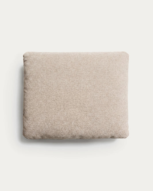 Cuscino Blok in ciniglia beige 50 x 60 cm