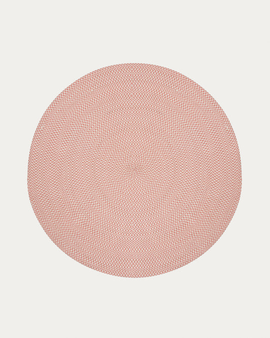 Tappeto rotondo Rodhe 100% PET color terracotta Ø 150 cm