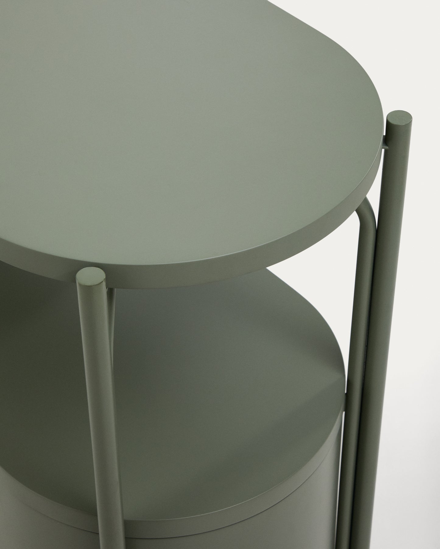 Mobile bagno Arely con struttura in acciaio e MDF laccato verde 90 x 40 cm