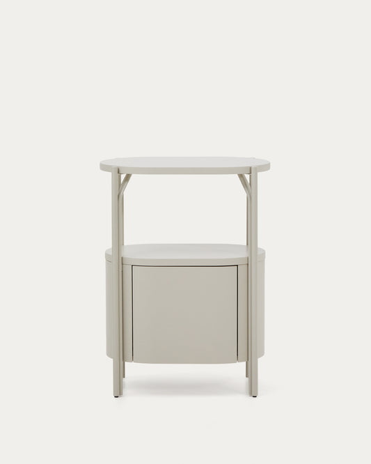 Mobile bagno Arely con struttura in acciaio e MDF laccato bianco 60 x 40 cm