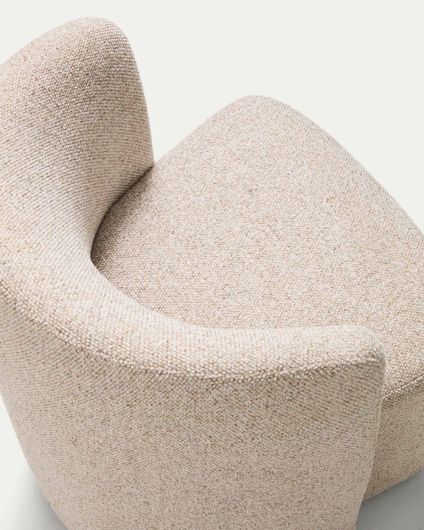 Sedia Corvena in ciniglia beige FSC Mix Credit