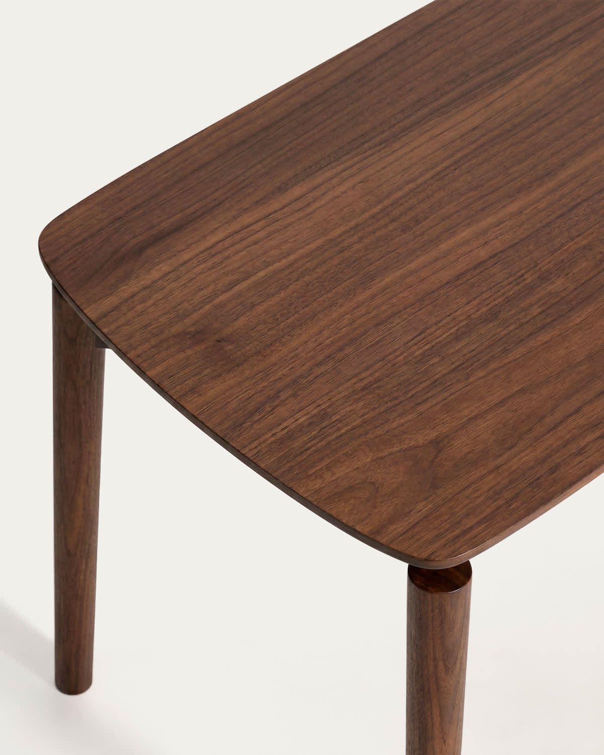 Panca Evera in impiallacciato di rovere con finitura noce 122 cm