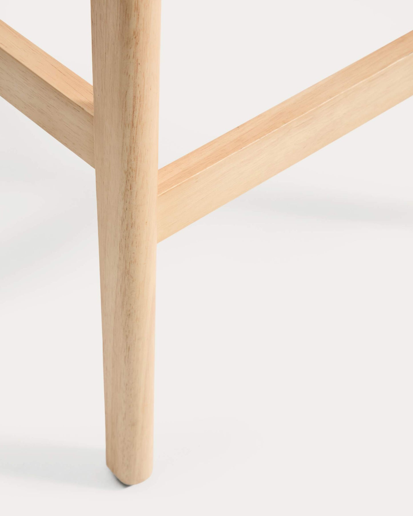 Sgabello Ludara in impiallacciato di rovere 65 cm