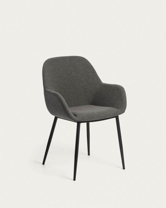 Sedia Konna grigio scuro
