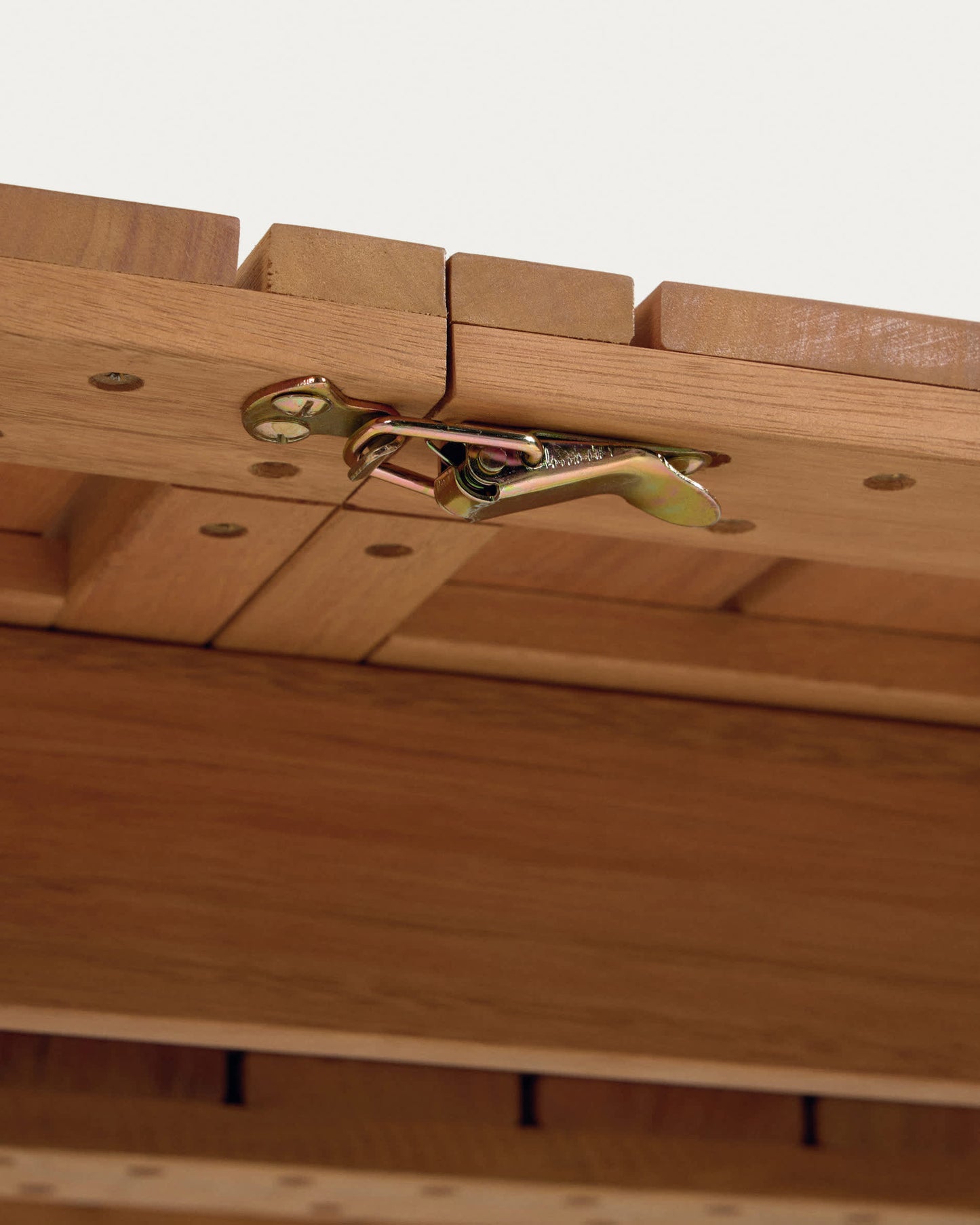 Tavolo allungabile da esterno Hanzel legno massello eucalipto 183 (240) x 100 cm