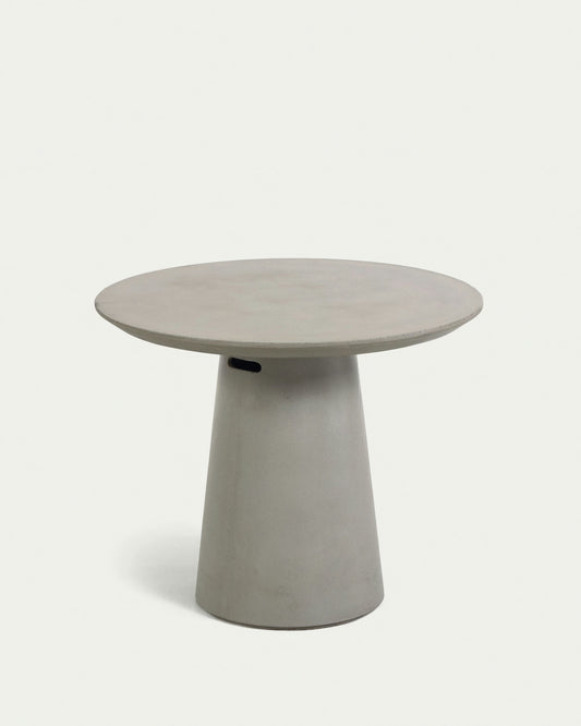 Tavolo Itai Ø 90 cm cemento