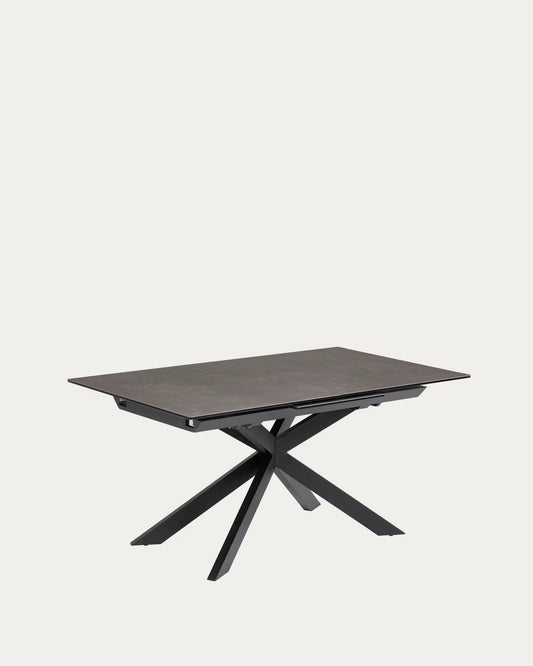 Tavolo allungabile Atminda porcellanato 160 (210) x 90 cm