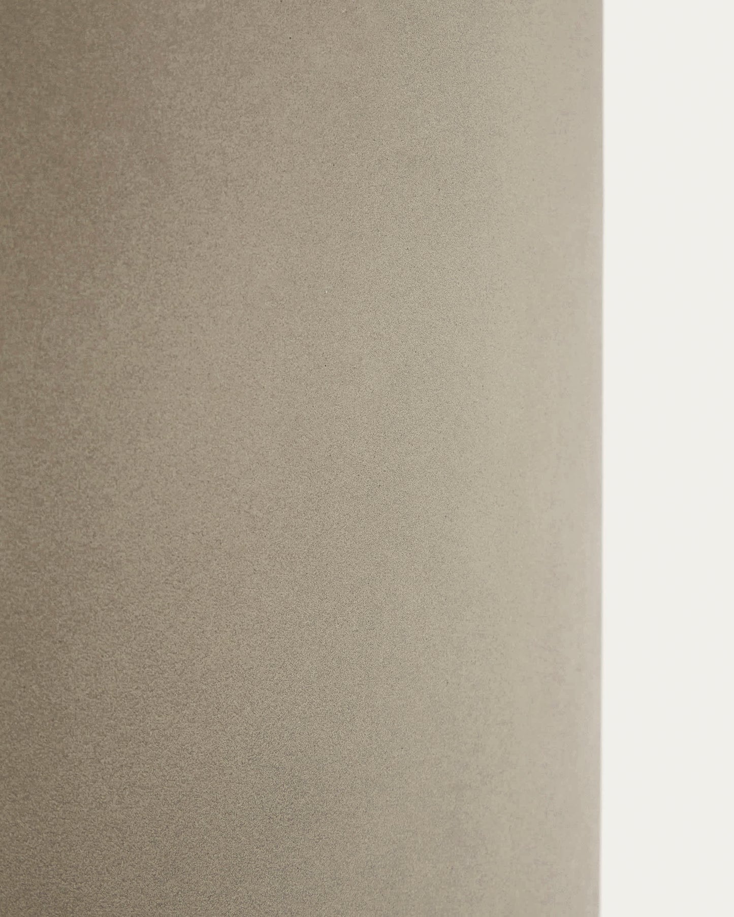 Fioriera Aiguablava in cemento grigio Ø 52 cm