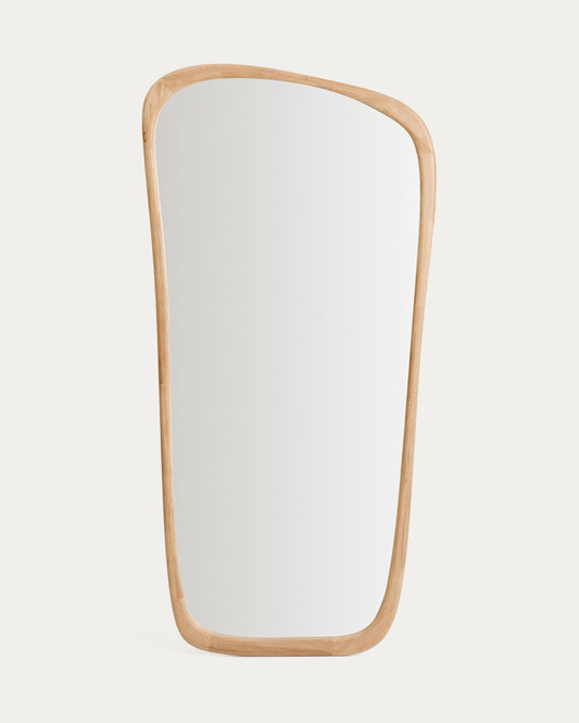 Specchio Alura in legno di teak 94,6 x 192,1 cm