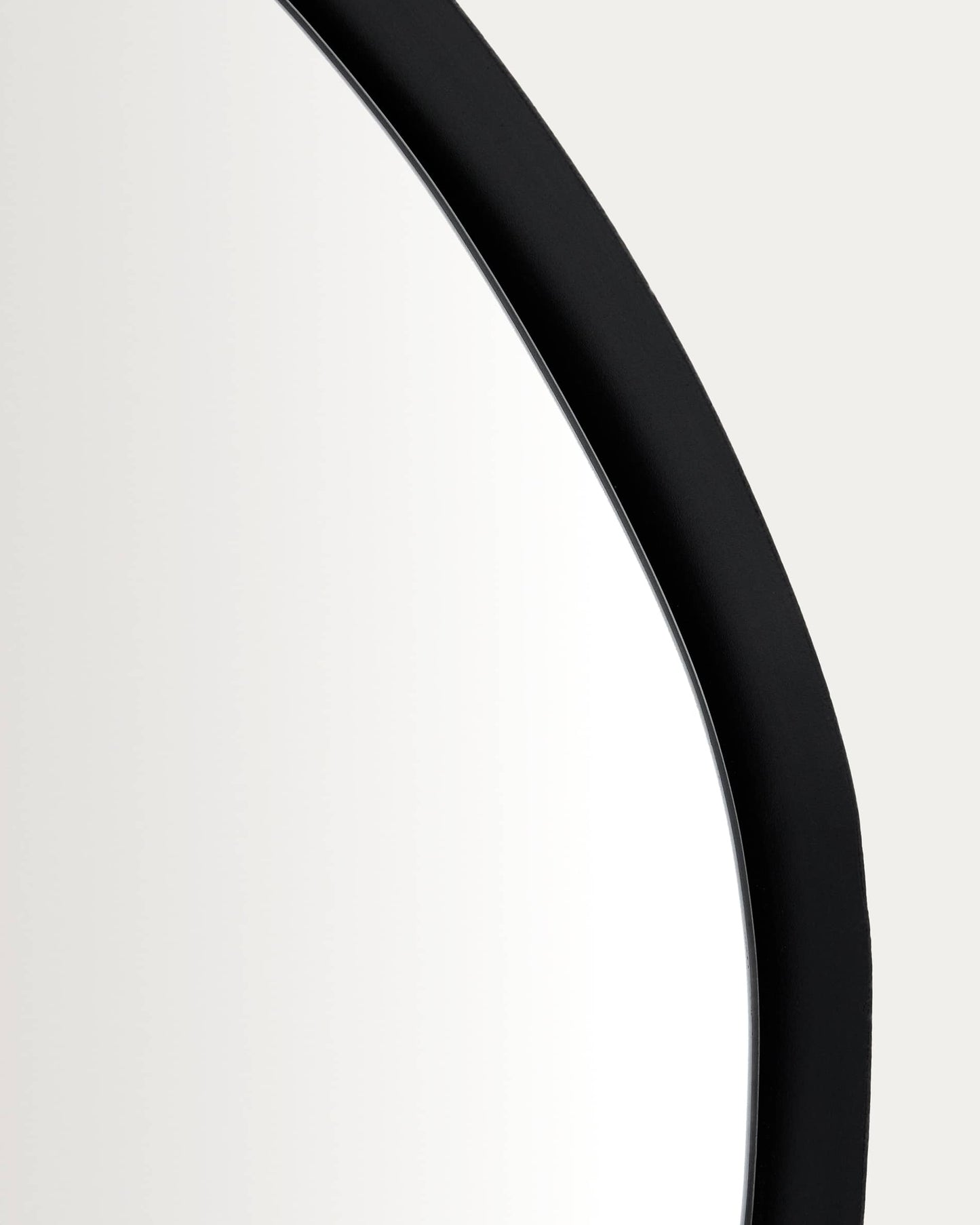 Specchio Tebel in metallo nero 85 x 93,5 cm