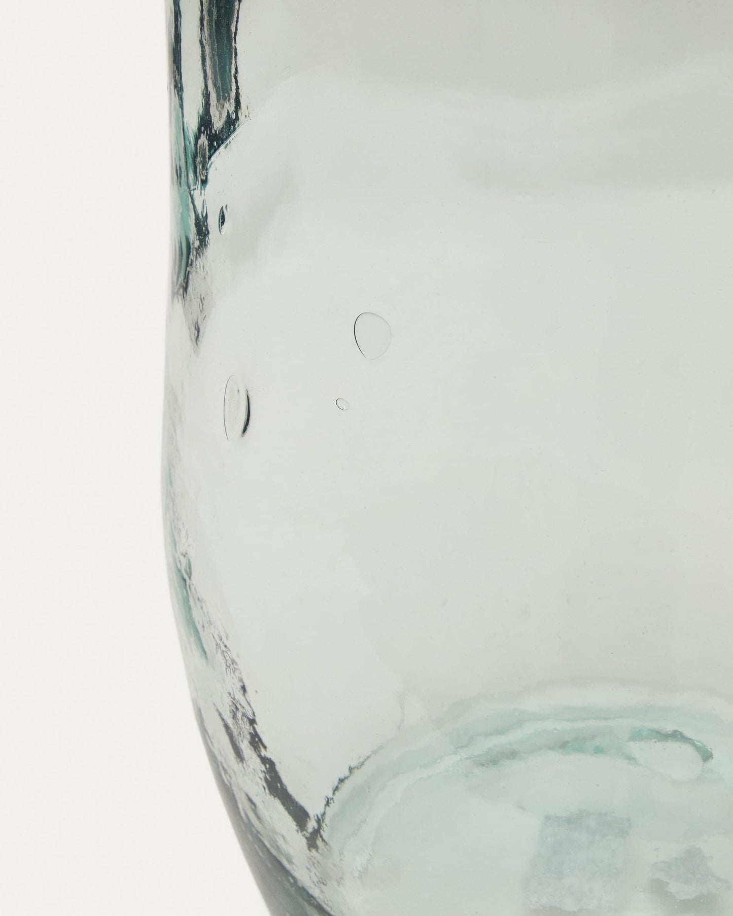 Vaso Brenna in vetro trasparente 100% riciclato 73 cm