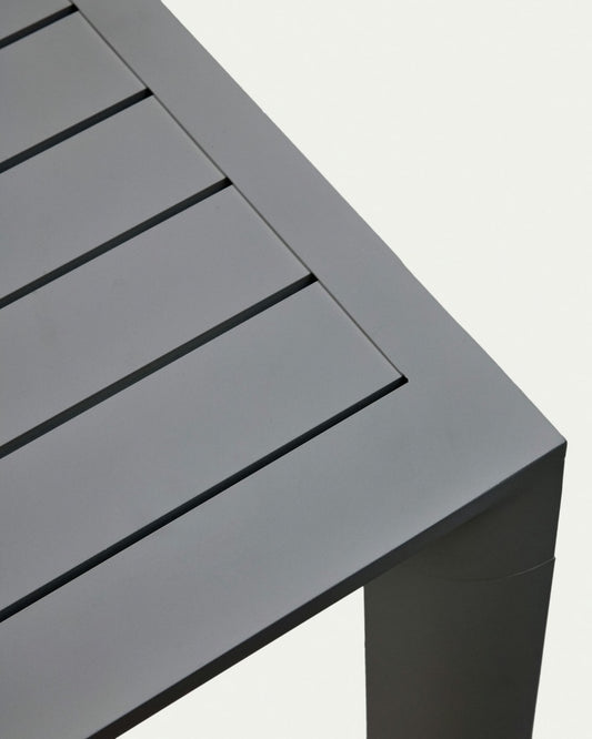 Tavolo da esterno Culip in alluminio finitura bianca 180 x 90 cm