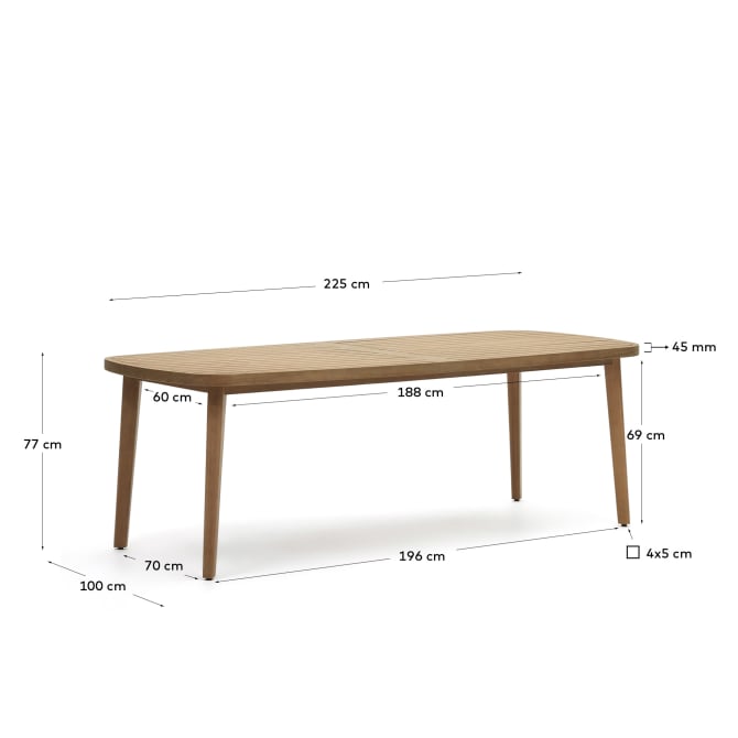 Tavolo Maset 220