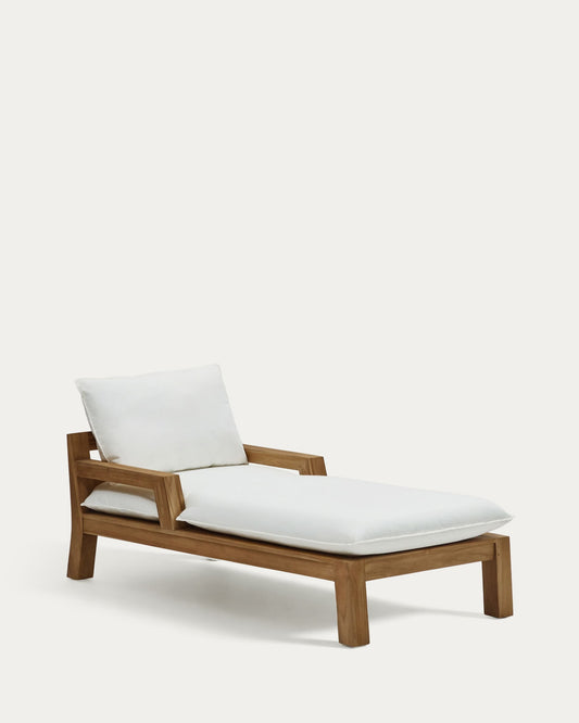 Sdraio Forcanera in teak massiccio