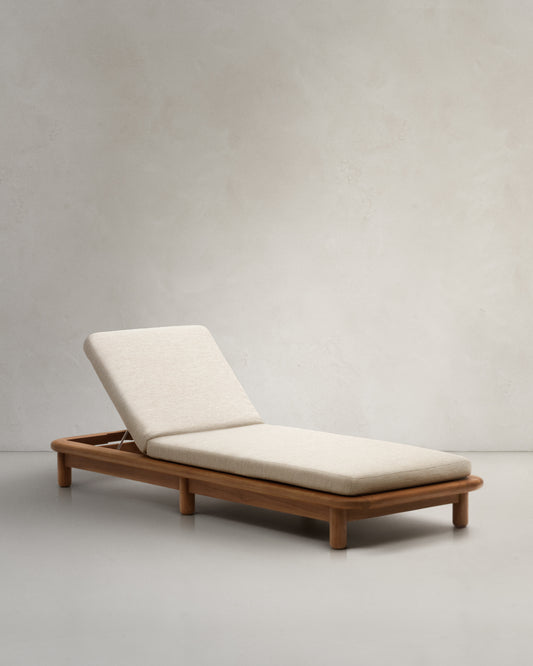 Sdraio Turqueta in legno massiccio di teak