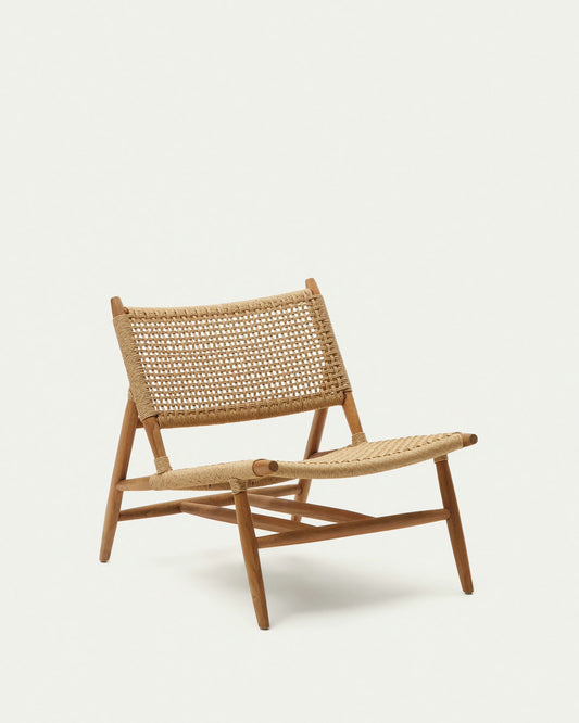 Poltrona Codolar in legno massiccio di teak