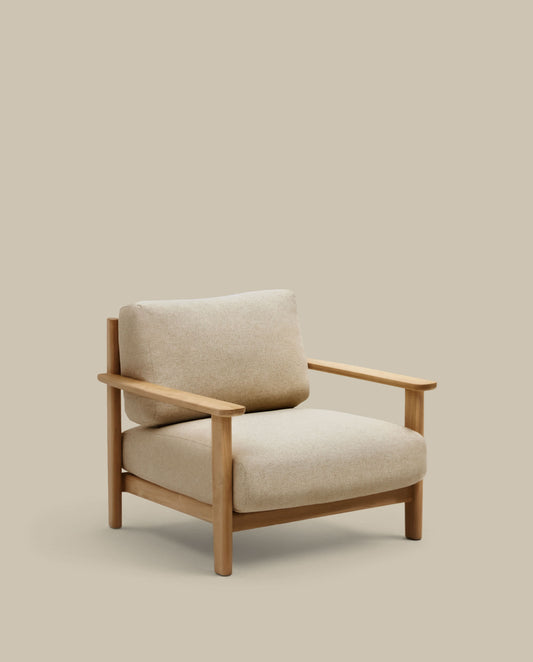Poltrona Tirant in legno massiccio di teak FSC 100%
