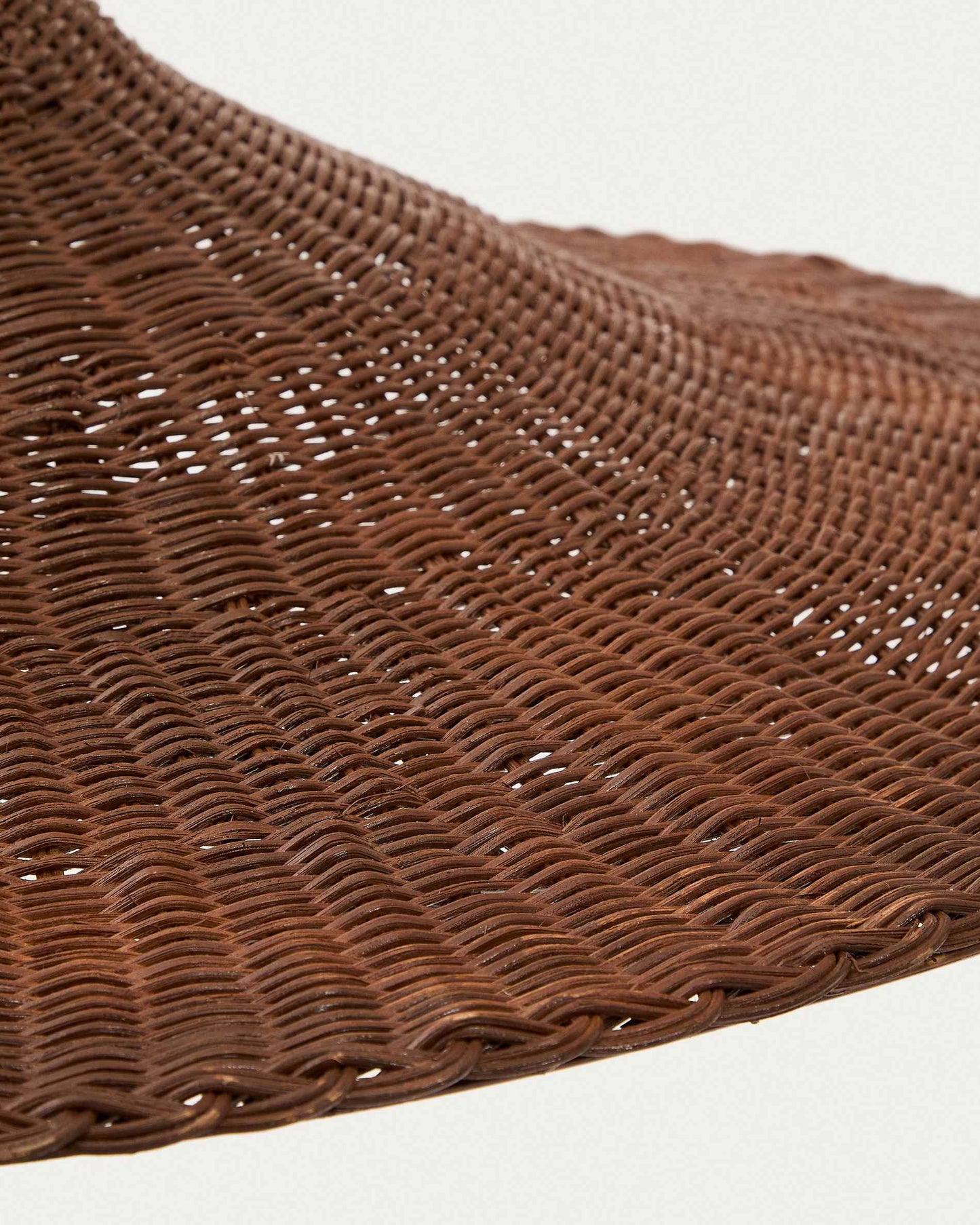 Paralume per lampada da soffitto Bladia in rattan con finitura marrone Ø 90 cm