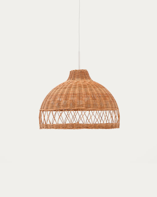 Paralume per lampada da soffitto Loura in rattan con finitura in tono naturale Ø 40 cm