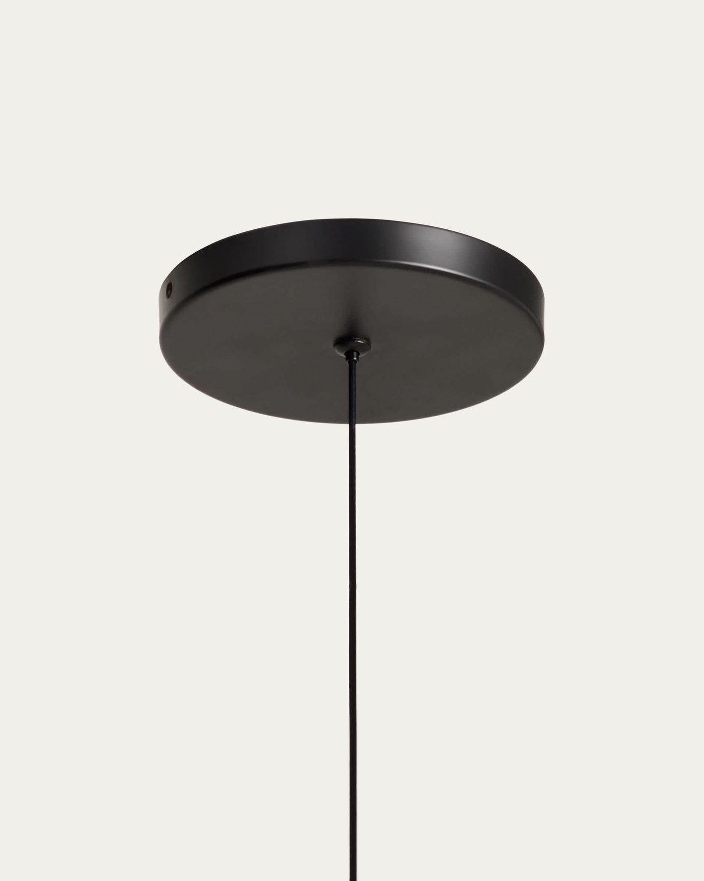 Lampada da soffitto Bow in alluminio nero Ø 16 cm