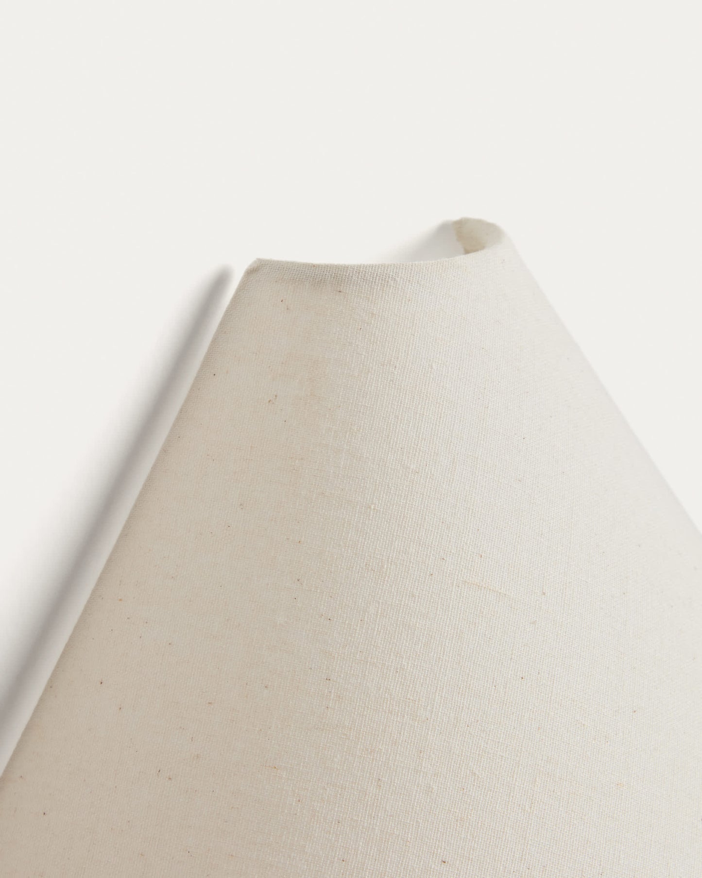Applique da parete Lumeni in legno di caucciù e lino beige 30 cm