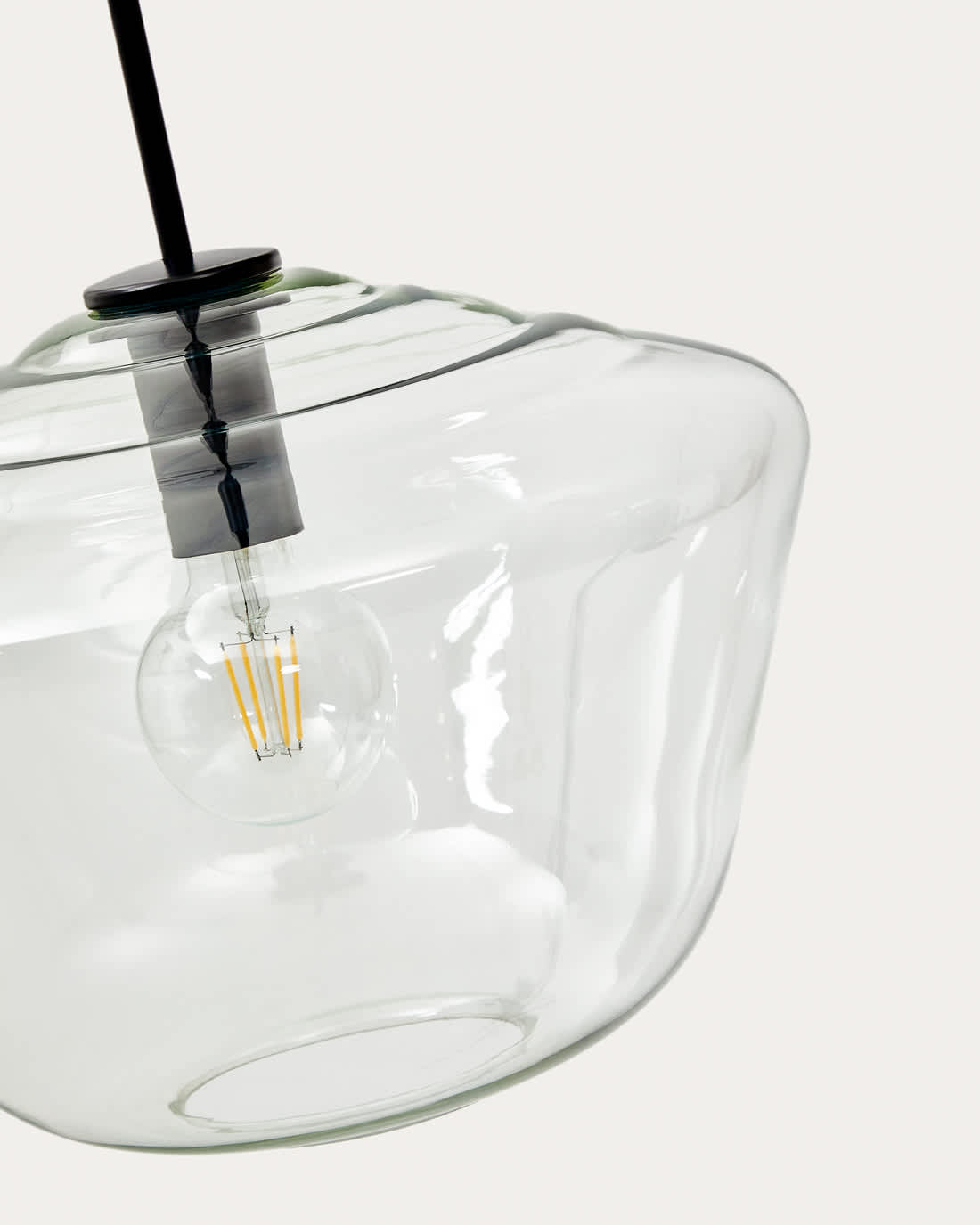 Lampada da soffitto Mao in cristallo Ø 35 cm