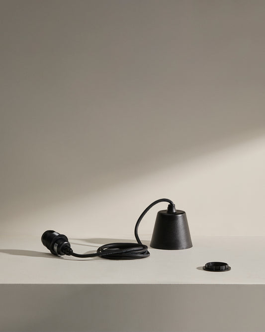 Telaio per lampada da soffitto per esterni Albir nero