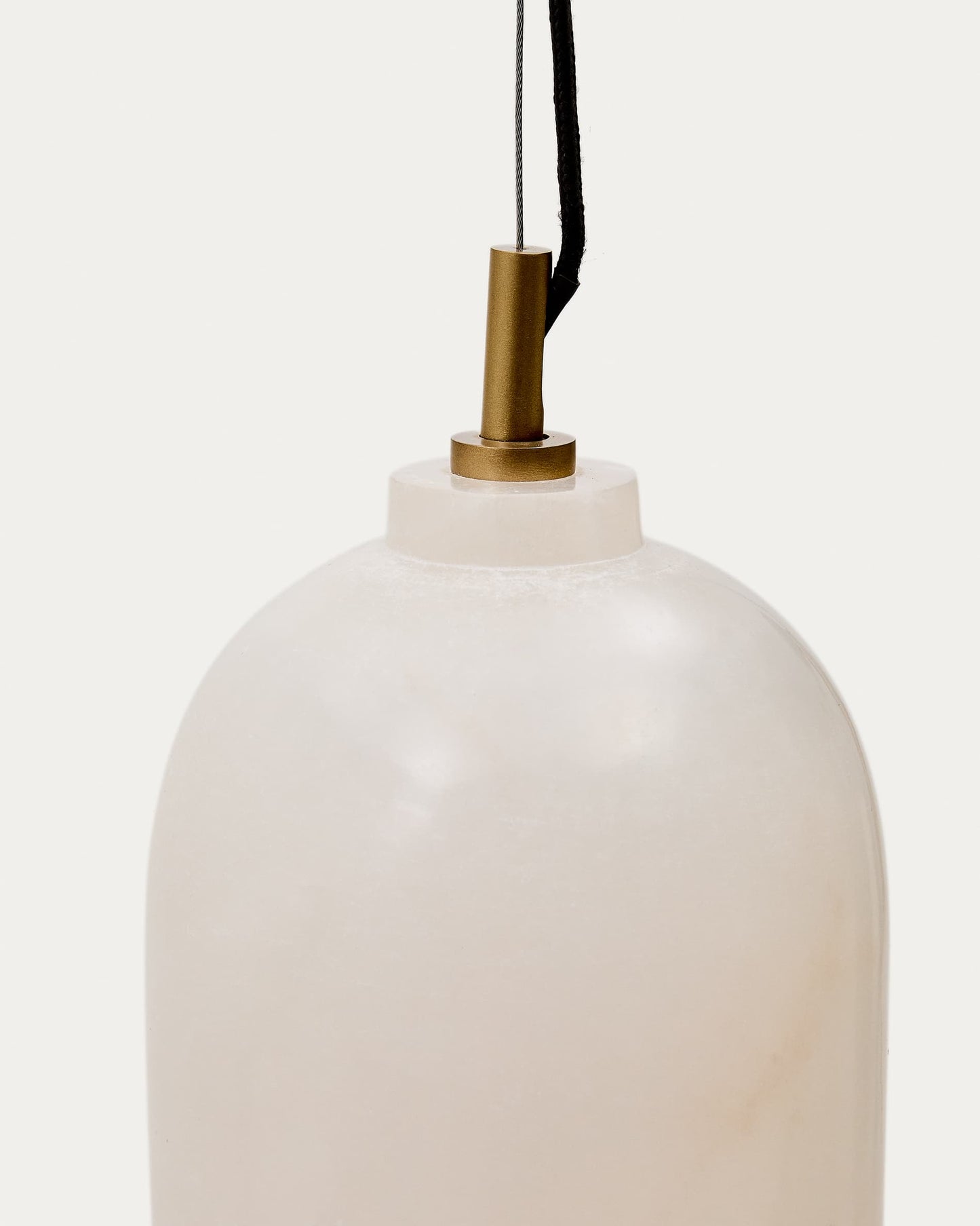Lampada a soffitto Shenli di alabastro Ø 15 cm