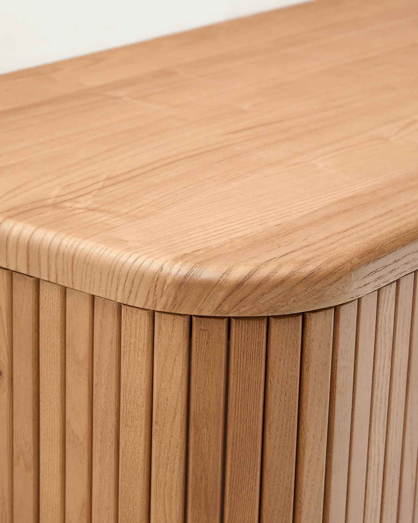 Mobile da bagno Mailen in legno compensato di frassino naturale 90 x 45 cm