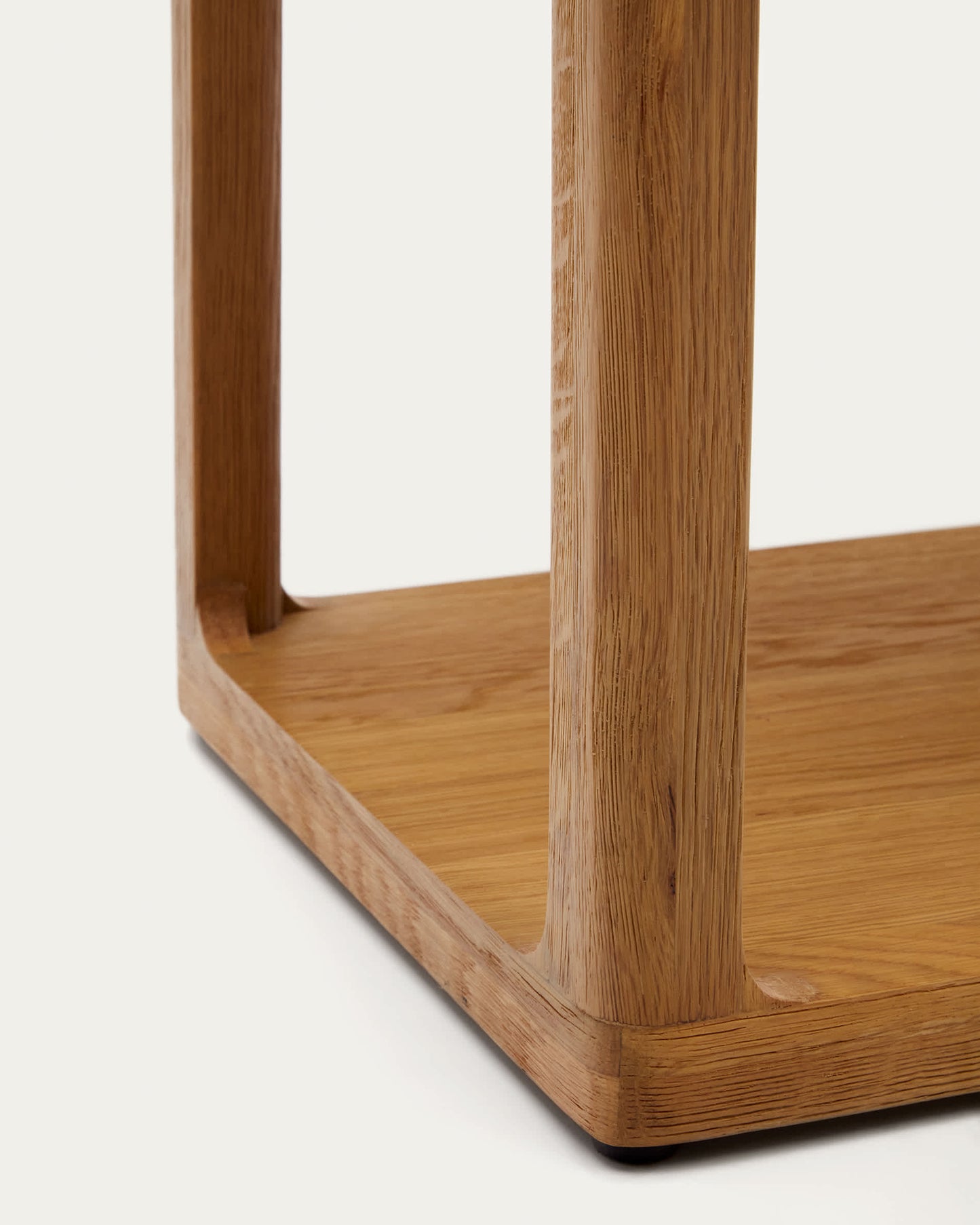 Libreria Maymai con struttura in legno massiccio di rovere 180 x 81 cm