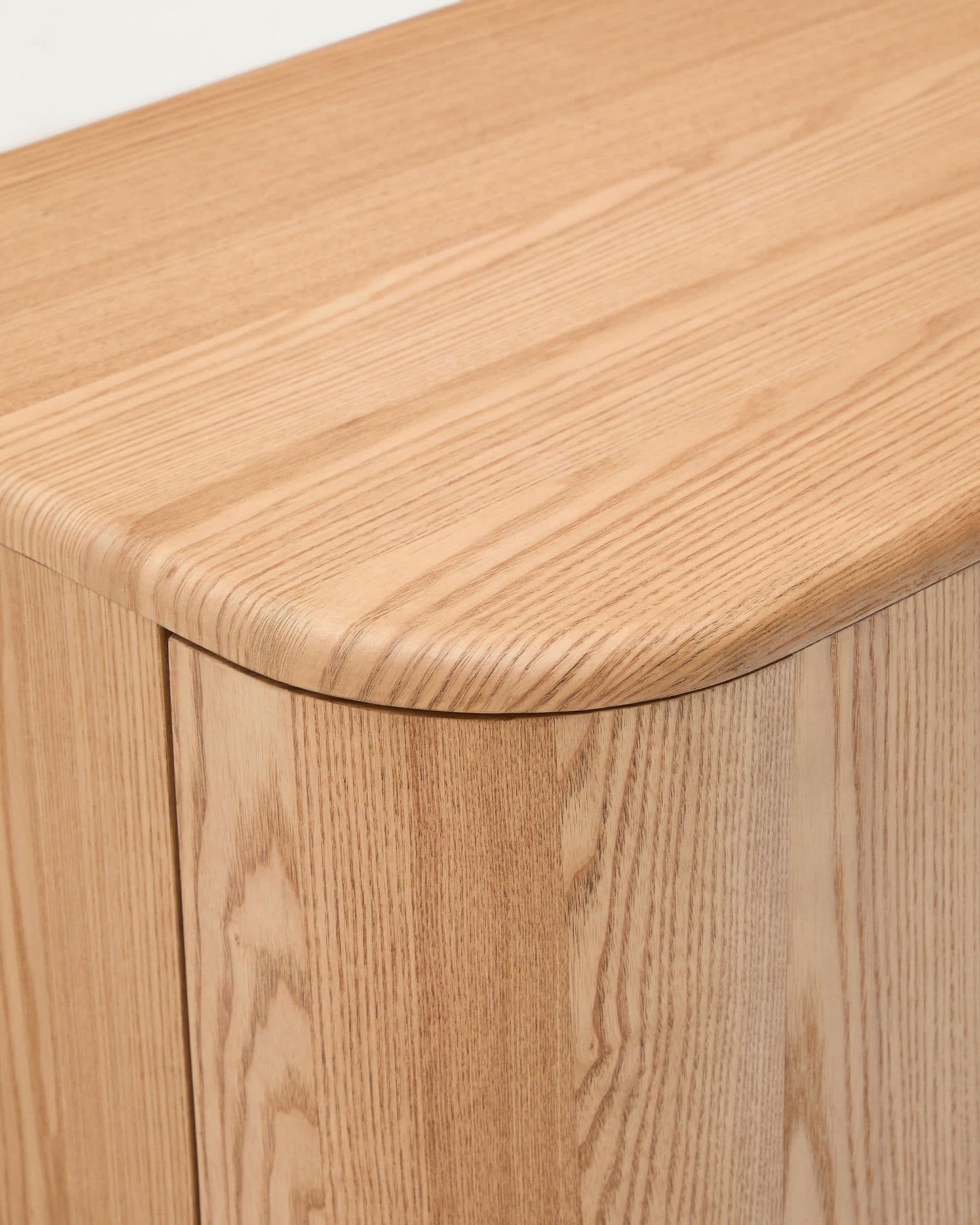 Mobile da bagno Salaya in legno compensato di frassino con finitura naturale 90 x 45 cm
