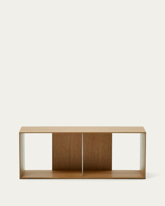 Modulo libreria grande Litto impiallacciato rovere 101 x 38 cm