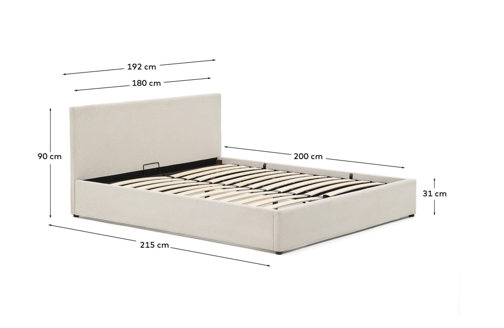 Letto Nahiri contenitore