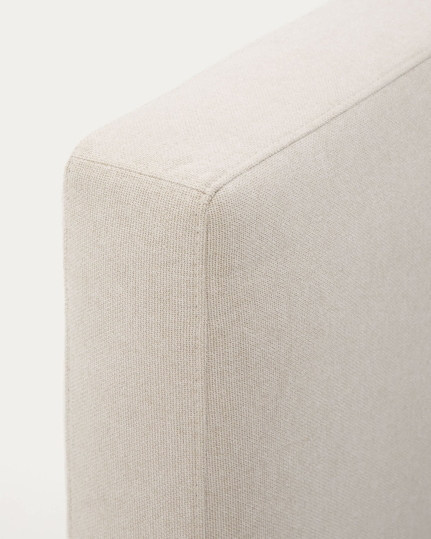 Letto sfoderabile Block beige per materasso 180 x 200 cm