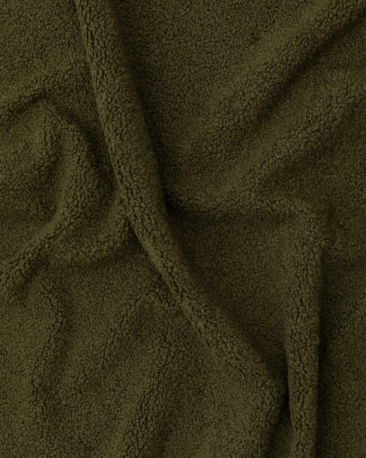 Letto sfoderabile Martina in montone sintetico verde scuro per materasso da 180 x 200 cm FSC Mix Credit