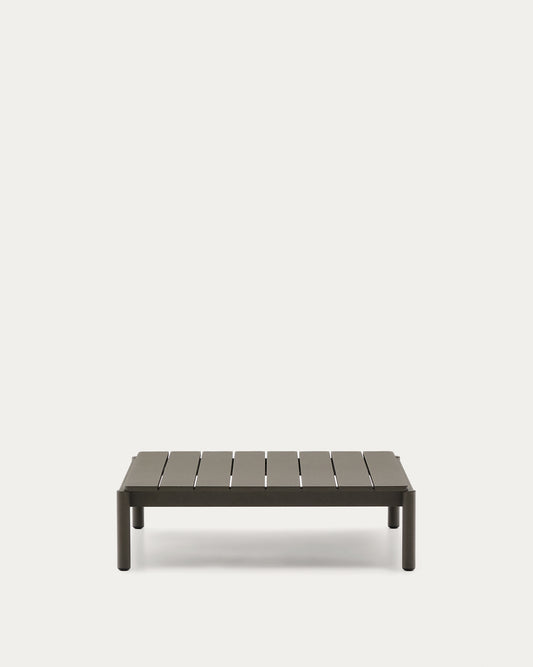 Tavolino da centro Sorells in alluminio verde 89 x 91 cm