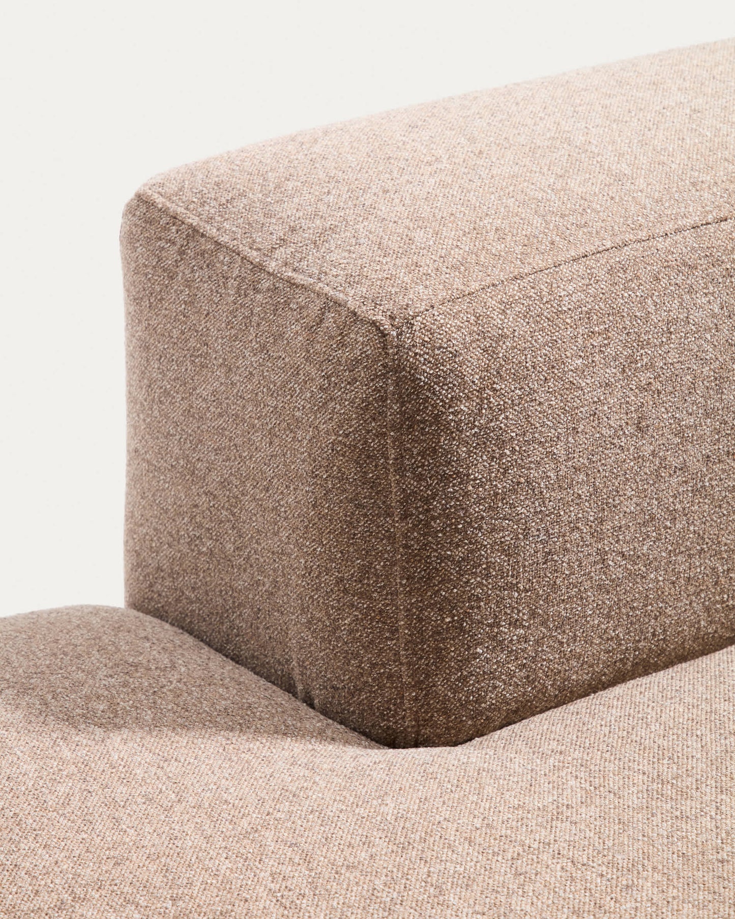 Divano Blok 4 posti in ciniglia marrone 380 cm FSC Mix Credit