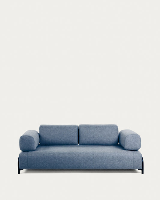 Modulo Compo 3 posti blu 232 cm