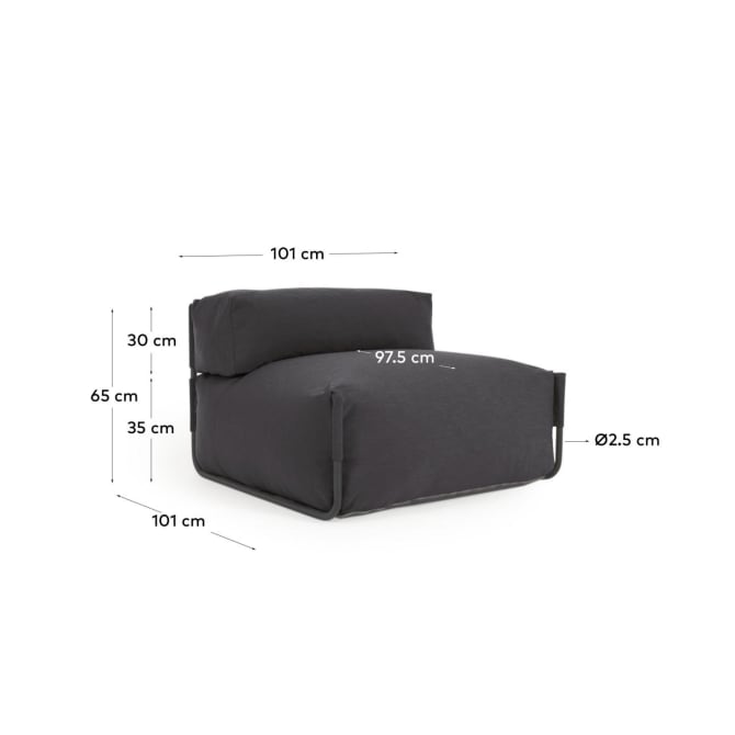 Pouf divano Square