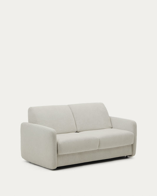 Divano letto Nuala perla a 2 posti 184 cm