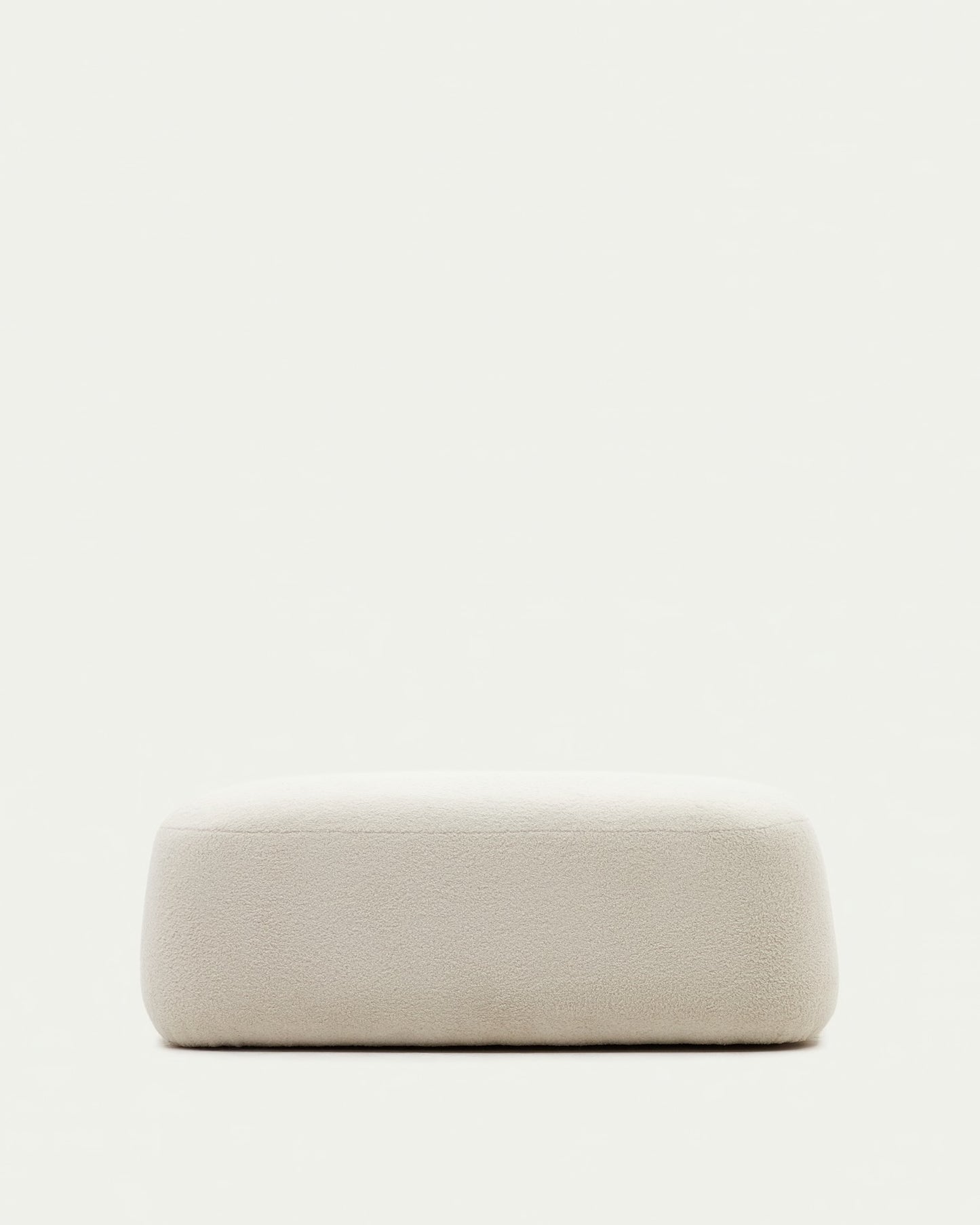 Pouf Martina bouclé