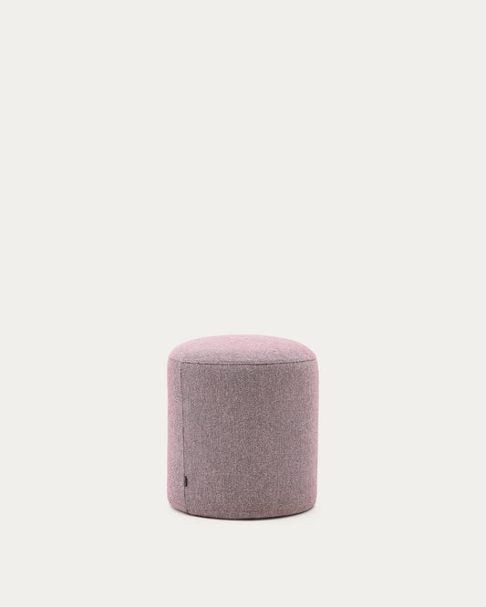 Pouf sfoderabile Kaeli viola Ø 43 cm